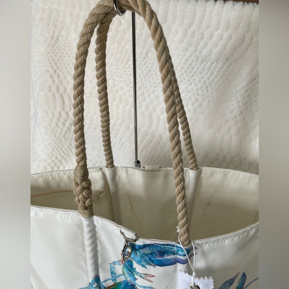 Sea Bags Maine Deluxe Large Lobster Tote NWT $260 Retail Recycled Sailcloth - Picture 13 of 15